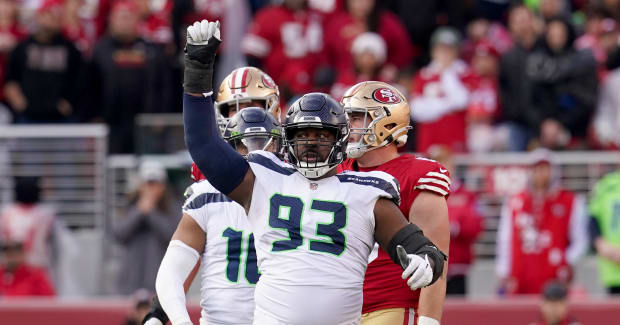 'Soft as S***!': Seahawks' Shelby Harris Calls Out Niners' Trent Williams for Eagles Fight