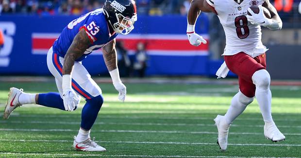 Giants vs. Commanders Injury Report: RBs Brian Robinson Jr., Antonio Gibson Limited Wednesday