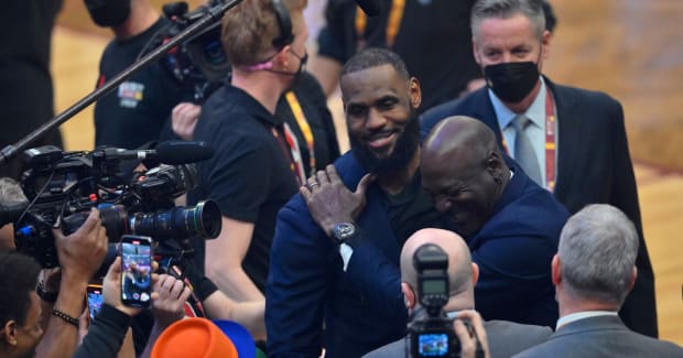 michael jordan speaks on lebron james