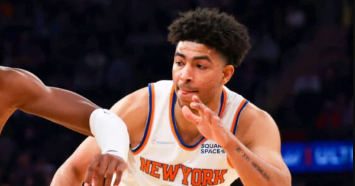 New York Knicks 'Defensive Pest' Quentin Grimes Eyes Upward Trajectory