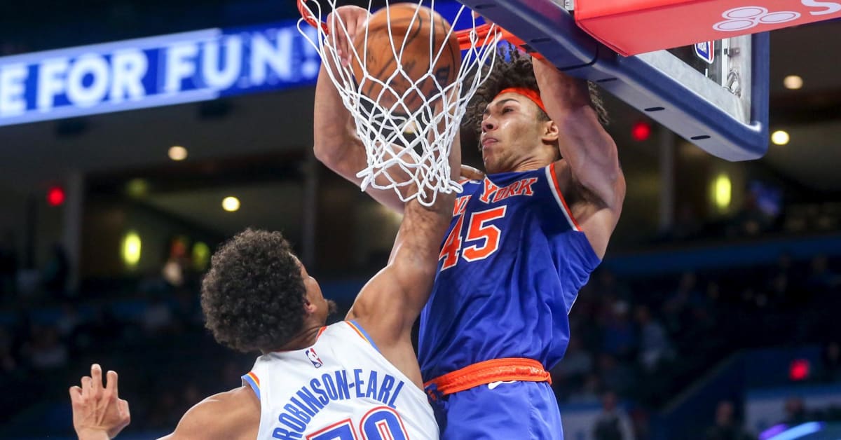 Knicks' Jericho Sims Will Partake in Slam Dunk Contest Sports
