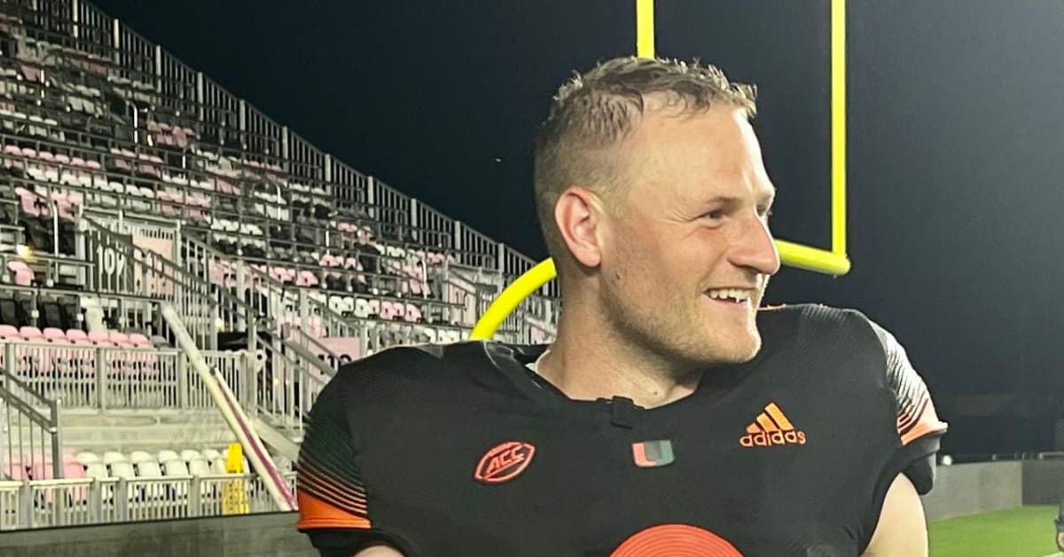 Miami Quarterback Tyler Van Dyke Will Remain a Hurricane All