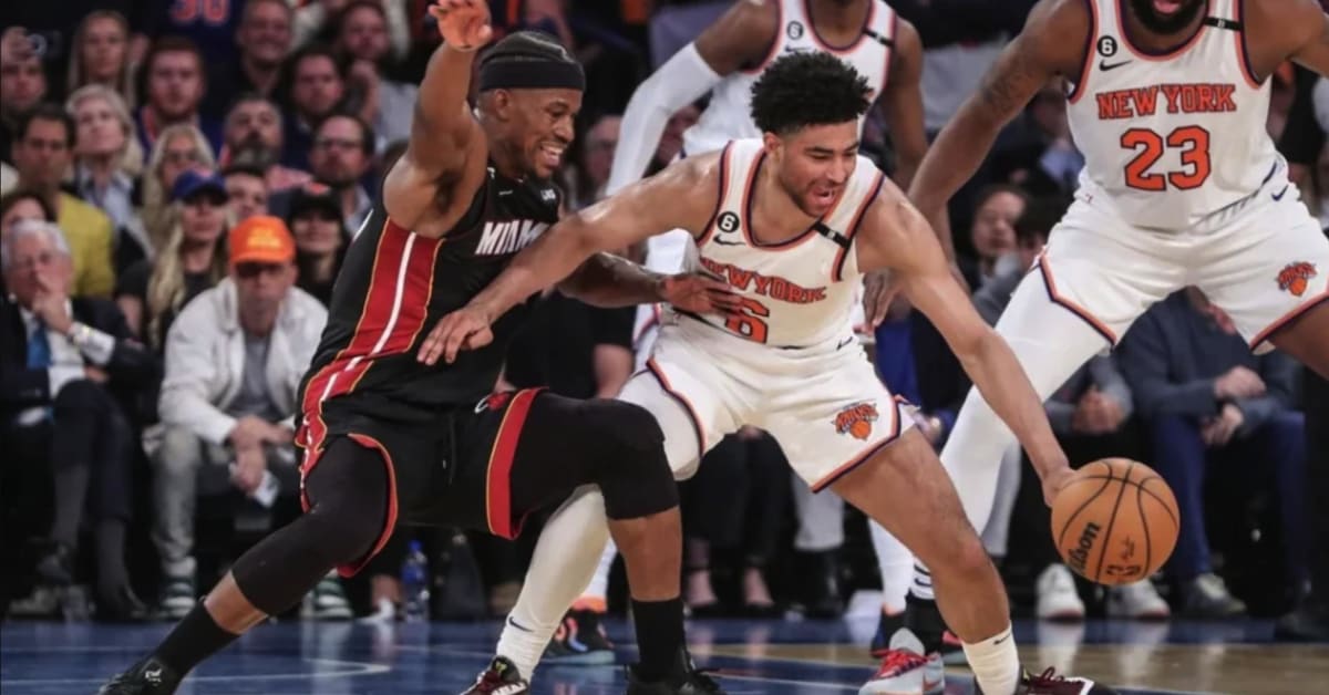 High Grimes New York Knicks Get 48Minute Spark From Quentin Grimes