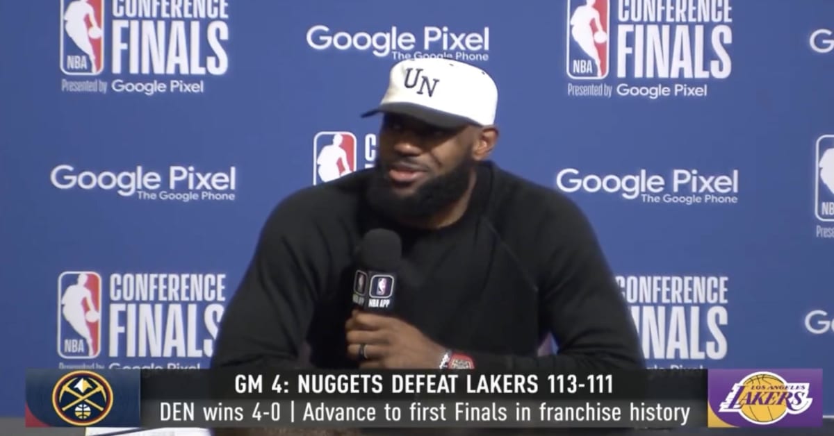 LakersNuggets NBA Fans Loved What LeBron James Had to Say About