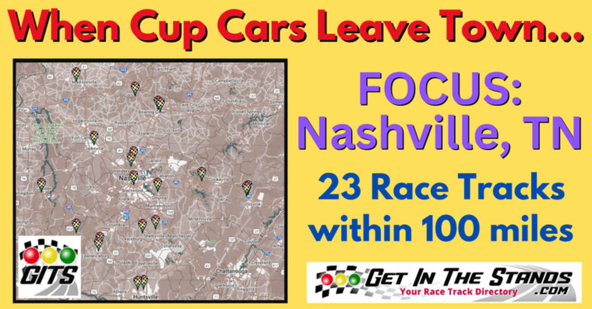 Get In The Stands When Cup Cars Leave Nashville Auto Racing Digest