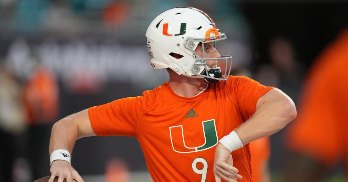 Watch Miami Hurricanes QB Tyler Van Dyke's Week 1 Press Conference
