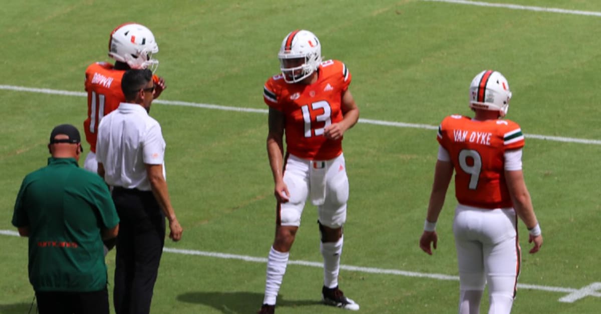 Miami Hurricanes Football and Quarterbacks Coach Frank Ponce Going