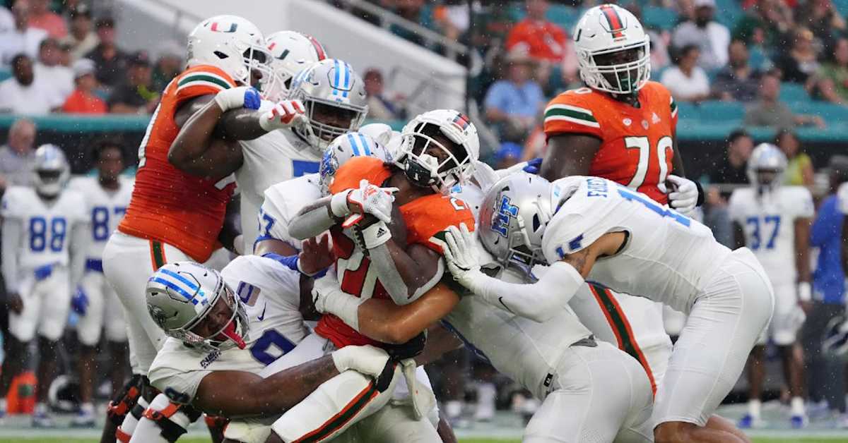 Middle Tennessee State Had More 'Toughness' Than Miami Hurricanes All Hurricanes on Sports