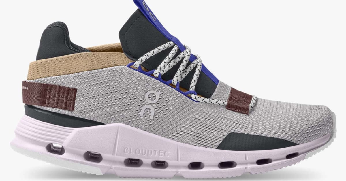 white cloudnova sneakers