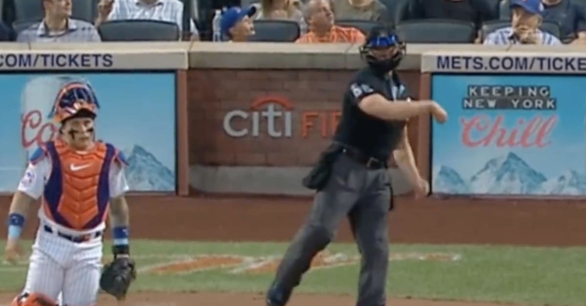 MLB Fans Had Lots of Jokes About Jacked Umpire’s Perfect Form on Throw
