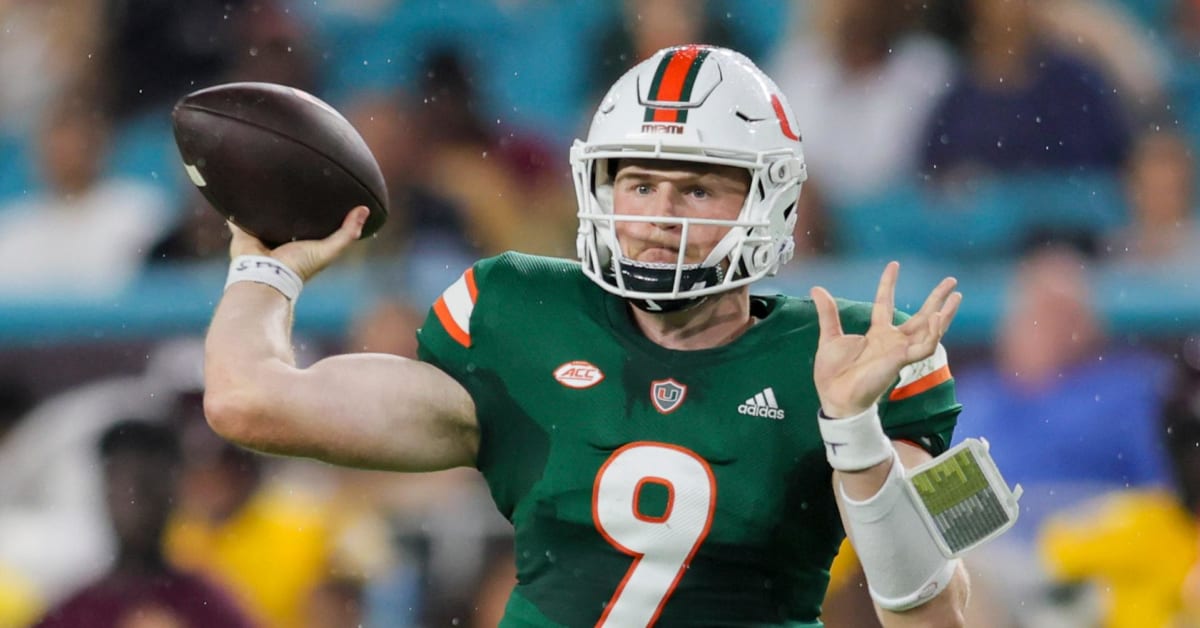Miami Hurricanes Tyler Van Dyke Compared to Top College Football