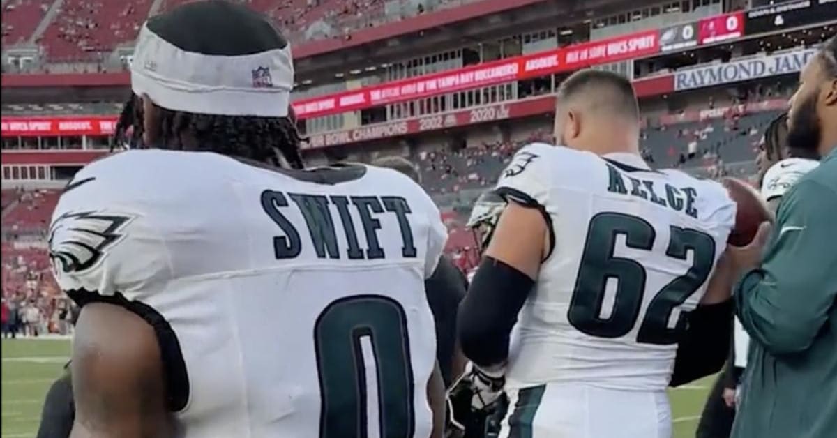 Why Pick One? D'Andre Swift and Philadelphia Eagles' OLine Fuel Impressive Running Game