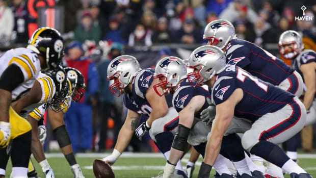 Patriots offensive line dominant against stunts in 2018