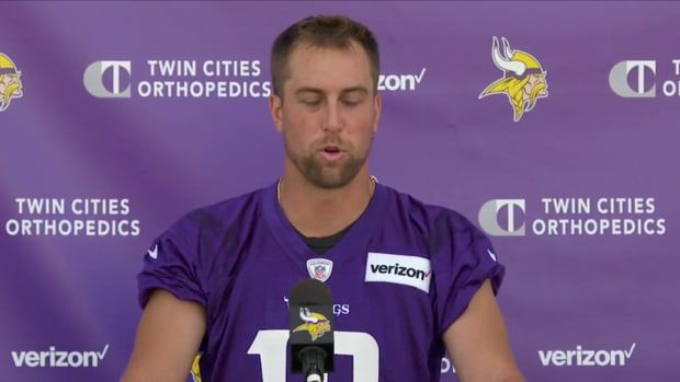 Thielen Says Guys Aren't Thinking, They're Just Playing Fast