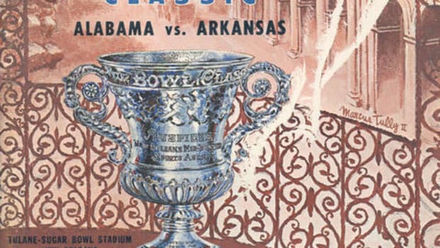 1962 Sugar Bowl game program, Alabama vs. Arkansas