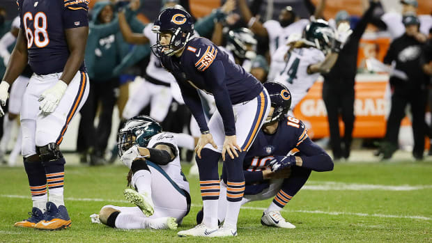 Cody Parkey S Missed Field Goal Ruled As Blocked Attempt By Nfl