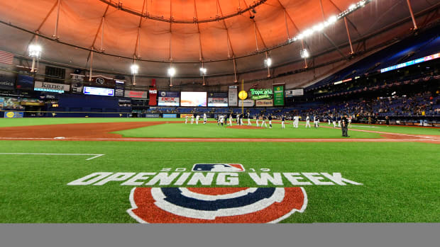 Tropicana Field Seating Chart Row Letters