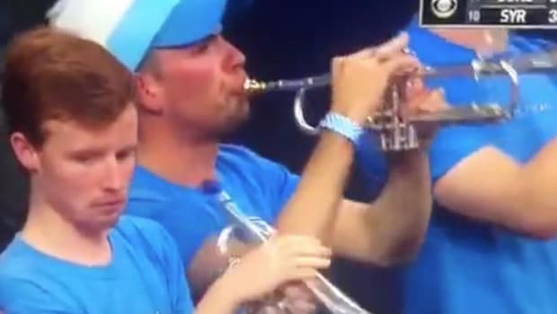 Watch: UNC trumpet player doesn’t want to play the trumpet anymore