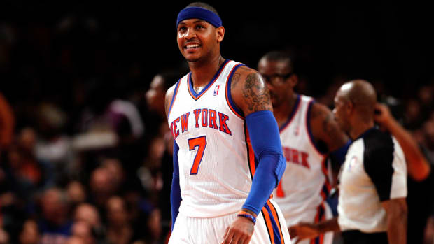 carmelo anthony free agent new york knicks return