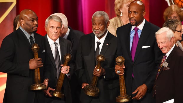 2014 NBA Hall of Fame enshrinement Alonzo Mourning