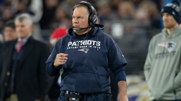 Bill Belichick fondly recalled his time spent going to Army-Navy games in Philadelphia while growing up in Annapolis