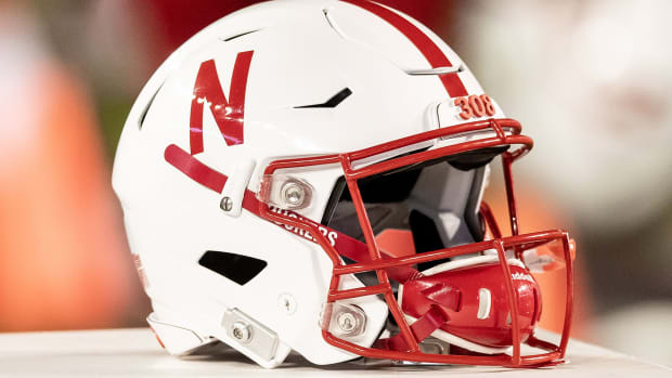 Nebraska football helmet