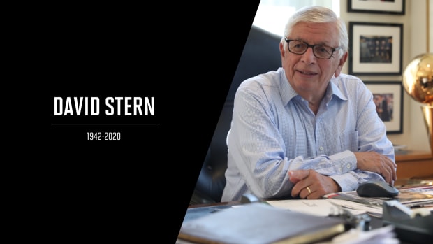 Former NBA commissioner David Stern died at the age of 77.