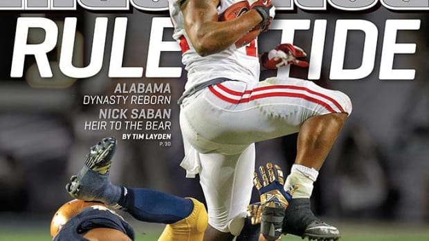 Sports Illustrated cover Eddie Lacy, January 14, 2013