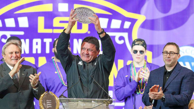 LSU Tigers Ed Orgeron contract raise