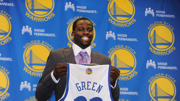 Draymond Green 2012.  Photo courtesy of the Golden State Warriors