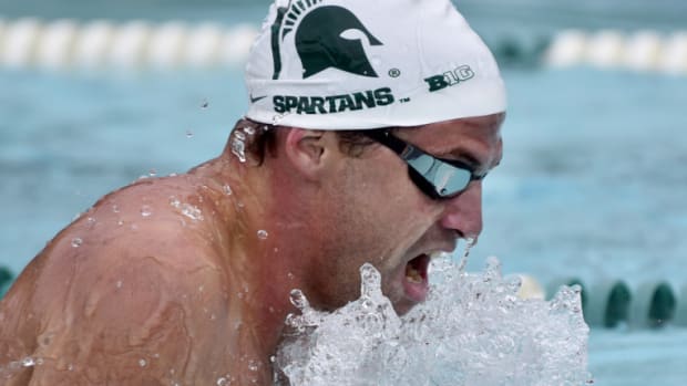 Swimming and Diving (Photo:  MSU SID))