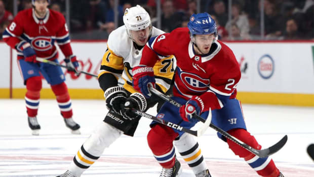 Who will win the NHL playoffs qualifying round series between the Penguins and Canadiens?