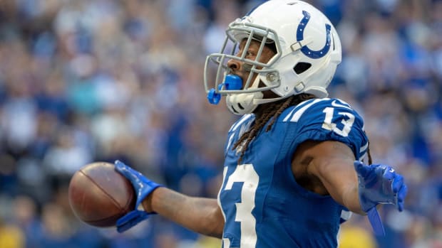 Indianapolis Colts wide receiver T.Y. Hilton is coming off two seasons with injuries, but he's still considered a solid second-tier option in NFL fantasy drafts.
