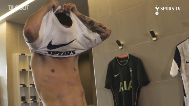 Behind the scenes: Højbjerg's first day at Spurs
