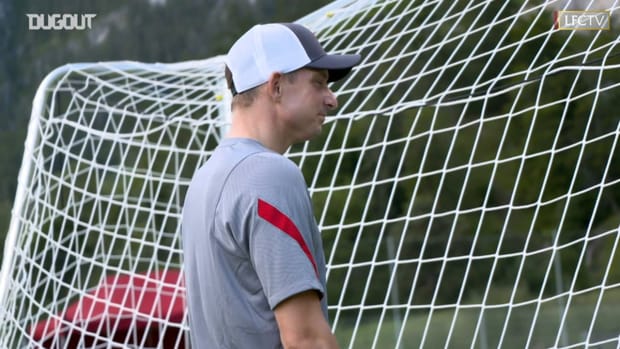 Alisson's pre-season preparations at Liverpool's training camp