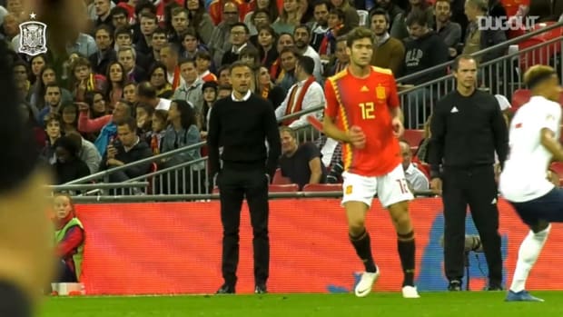Luis Enrique’s Spain debut at Wembley