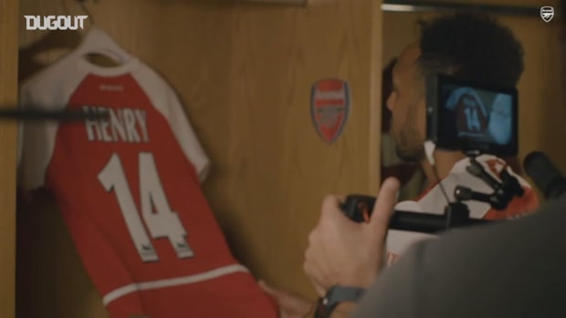 Behind the scenes as Aubameyang signs new Arsenal contract