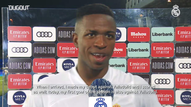 Vinicius Jr.: 'I’m happy with the performance we had'