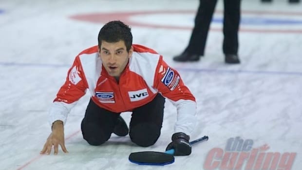 Craig Savill is just one celebrity who can ham it up for his charity bonspiel teammates
