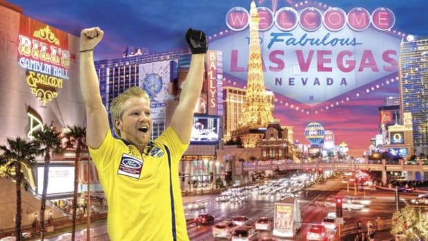 Woo-hoo! Is Niklas Edin goin' to Vegas?