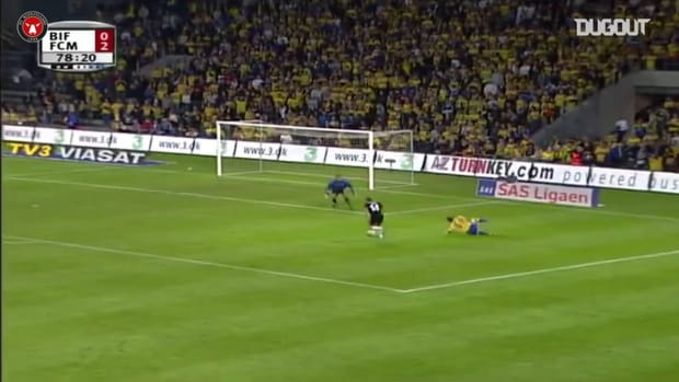 Mohamed Zidan shows great skills to down Brøndby