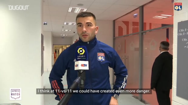 Anthony Lopes' post match reaction after Lille