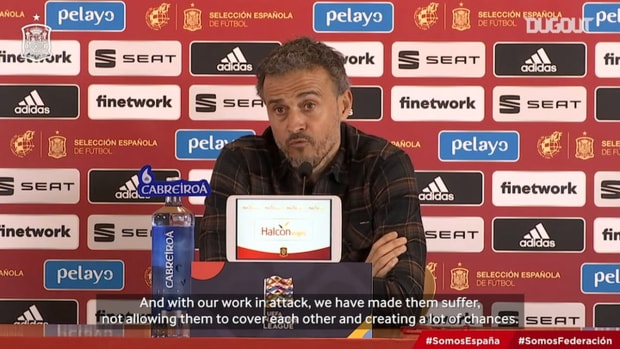 Luis Enrique: 'The players have been outstanding'