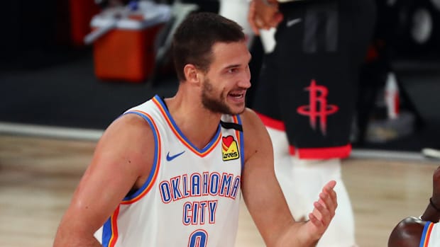 Oklahoma City Thunder forward Danilo Gallinari
