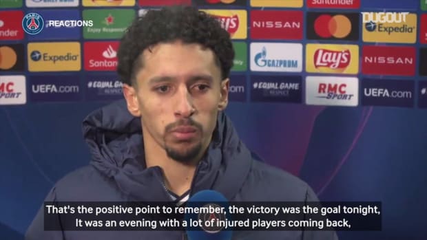 Marquinhos : ' It was not our best game but the most important thing to remember tonight is the victory '