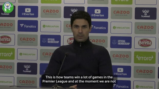 Arteta discusses being under-pressure and luck