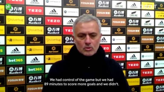 Mourinho frustrated by Tottenham ambition in Wolves draw