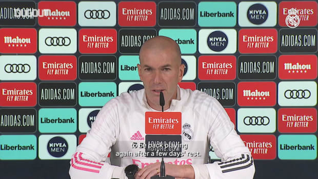 Zinedine Zidane: 'We want to continue with what we've been doing'