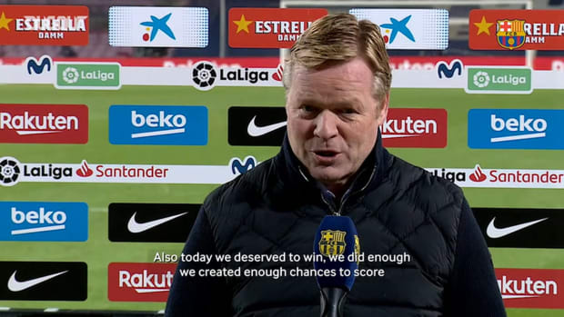 Ronald Koeman: 'We did enough to win the game'