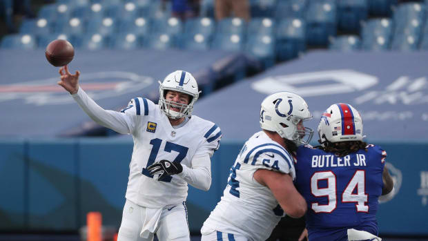 The Indianapolis Colts have to decide on re-signing quarterback Philip Rivers for 2021.